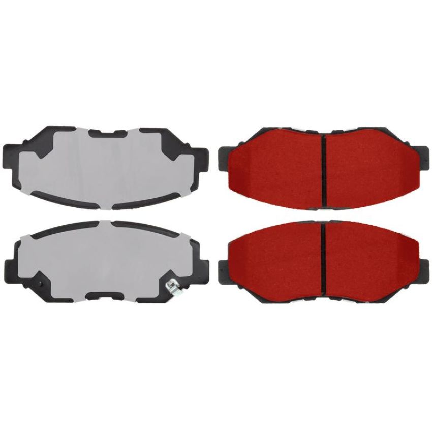 CENTRIC PARTS 500.09141 PQ PRO Disc Brake Pads with Hardware
