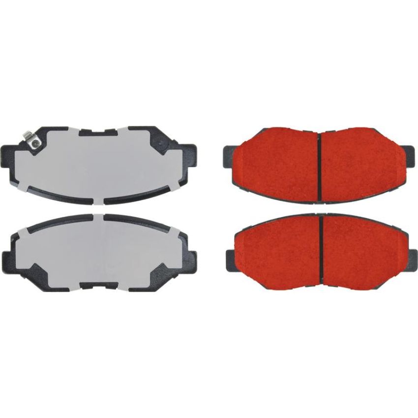 CENTRIC PARTS 500.09142 PQ PRO Disc Brake Pads with Hardware