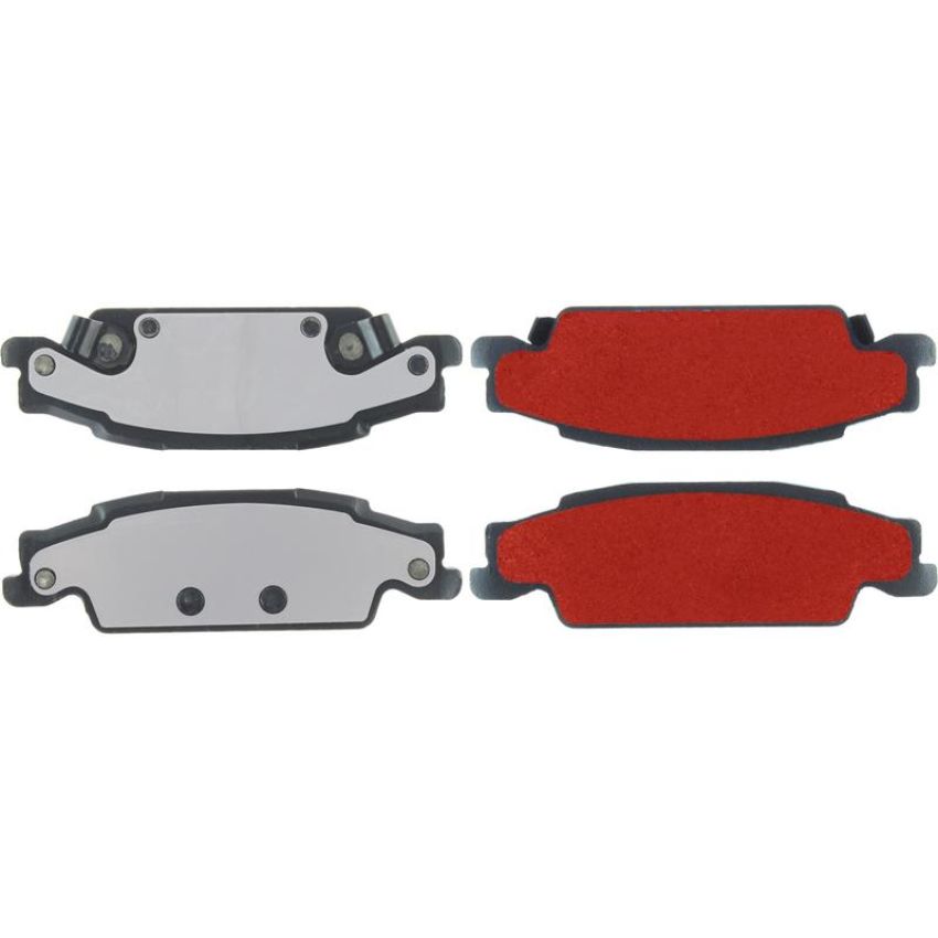 CENTRIC PARTS 500.09220 PQ PRO Disc Brake Pads with Hardware