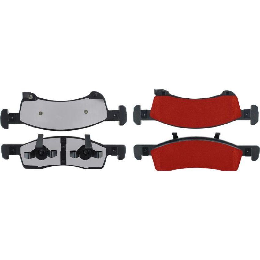 CENTRIC PARTS 500.09340 PQ PRO Disc Brake Pads with Hardware