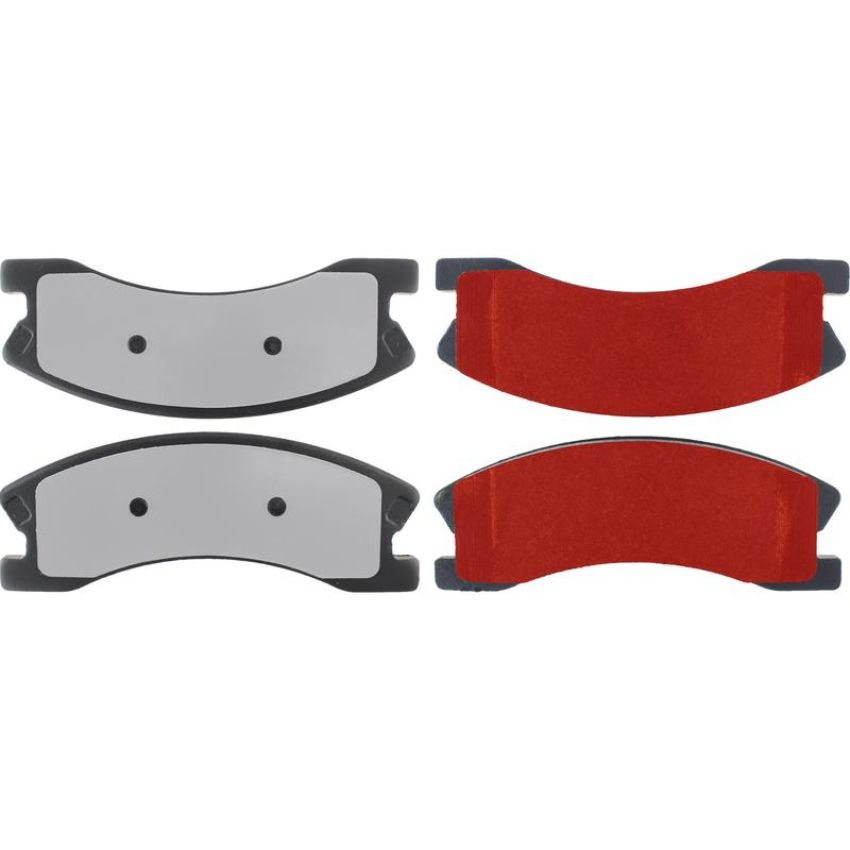 CENTRIC PARTS 500.09450 PQ PRO Disc Brake Pads with Hardware