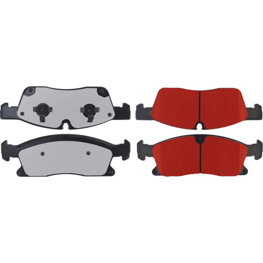 CENTRIC PARTS 500.09530 PQ PRO Disc Brake Pads with Hardware