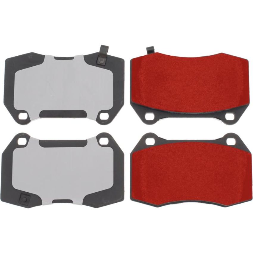 CENTRIC PARTS 500.09601 PQ PRO Disc Brake Pads with Hardware