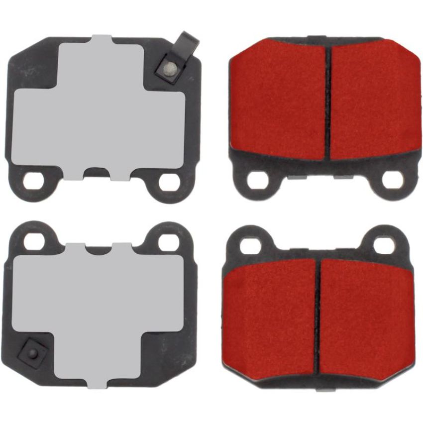 CENTRIC PARTS 500.09611 PQ PRO Disc Brake Pads with Hardware