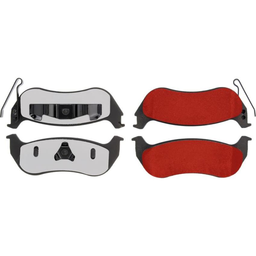 CENTRIC PARTS 500.09640 PQ PRO Disc Brake Pads with Hardware