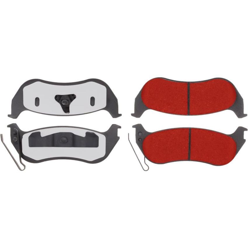 CENTRIC PARTS 500.09641 PQ PRO Disc Brake Pads with Hardware