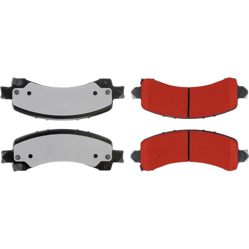 CENTRIC PARTS 500.09741 PQ PRO Disc Brake Pads with Hardware