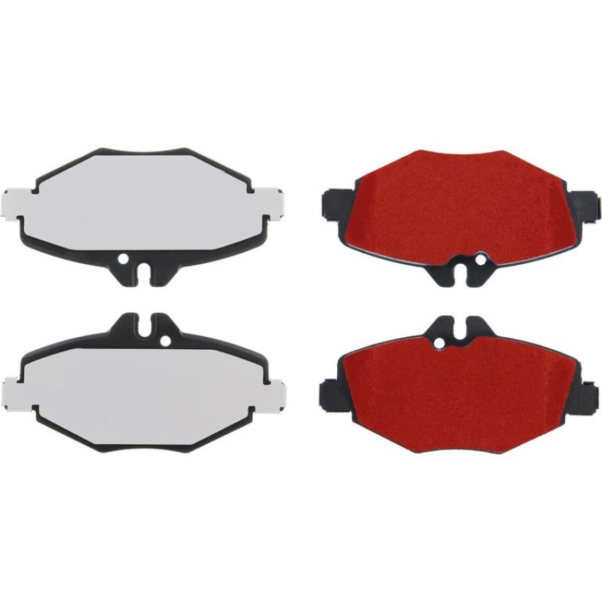CENTRIC PARTS 500.09870 PQ PRO Disc Brake Pads with Hardware