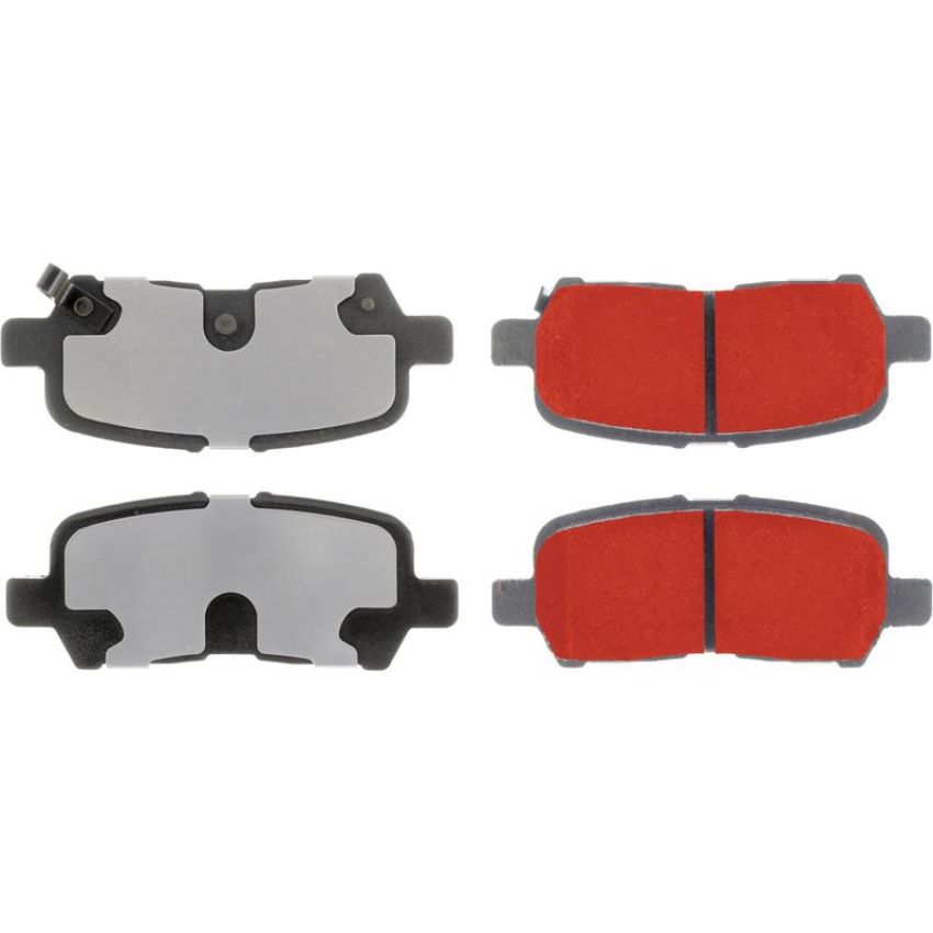 CENTRIC PARTS 500.09990 PQ PRO Disc Brake Pads with Hardware