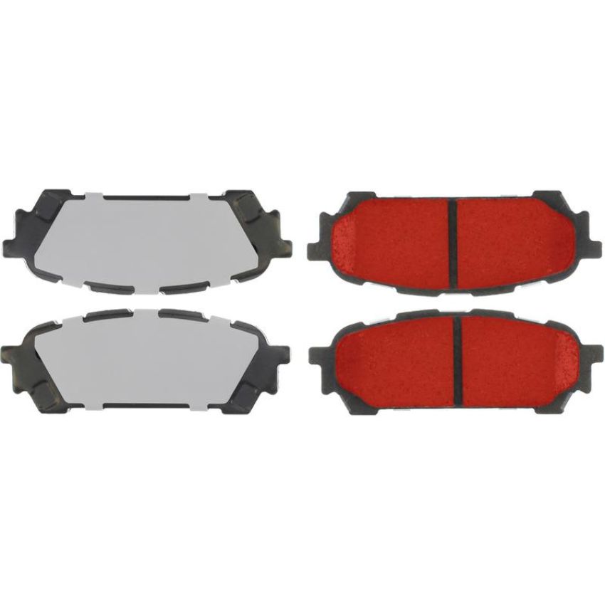 CENTRIC PARTS 500.10040 PQ PRO Disc Brake Pads with Hardware