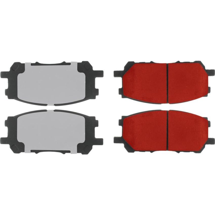 CENTRIC PARTS 500.10050 PQ PRO Disc Brake Pads with Hardware