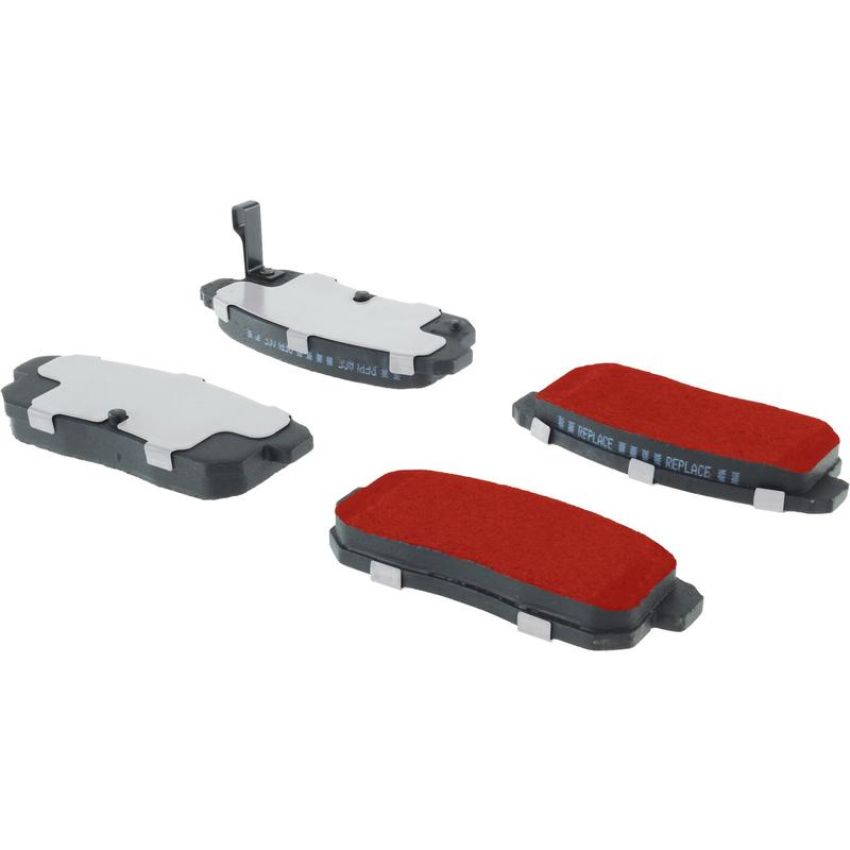 CENTRIC PARTS 500.10080 PQ PRO Disc Brake Pads with Hardware