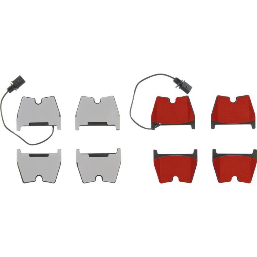 CENTRIC PARTS 500.10290 PQ PRO Disc Brake Pads with Hardware