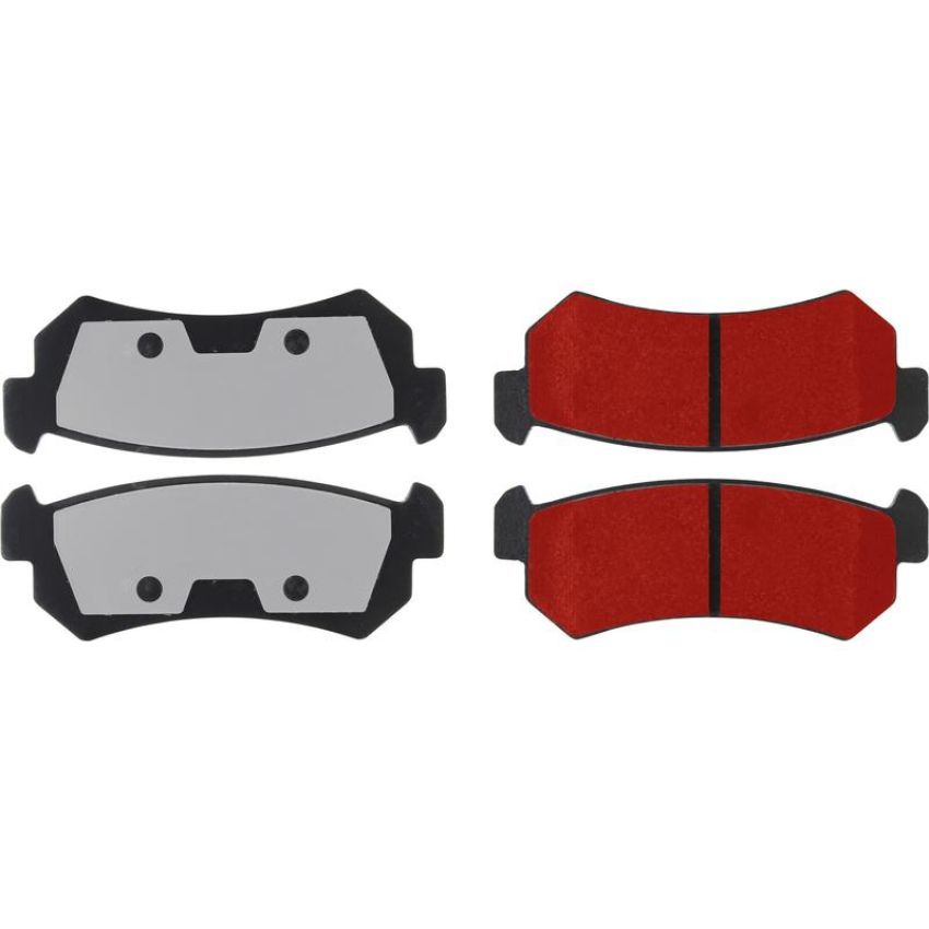 CENTRIC PARTS 500.10360 PQ PRO Disc Brake Pads with Hardware