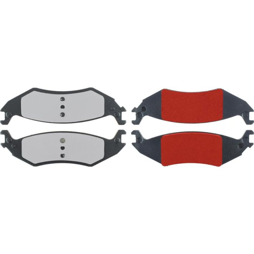 CENTRIC PARTS 500.10460 PQ PRO Disc Brake Pads with Hardware