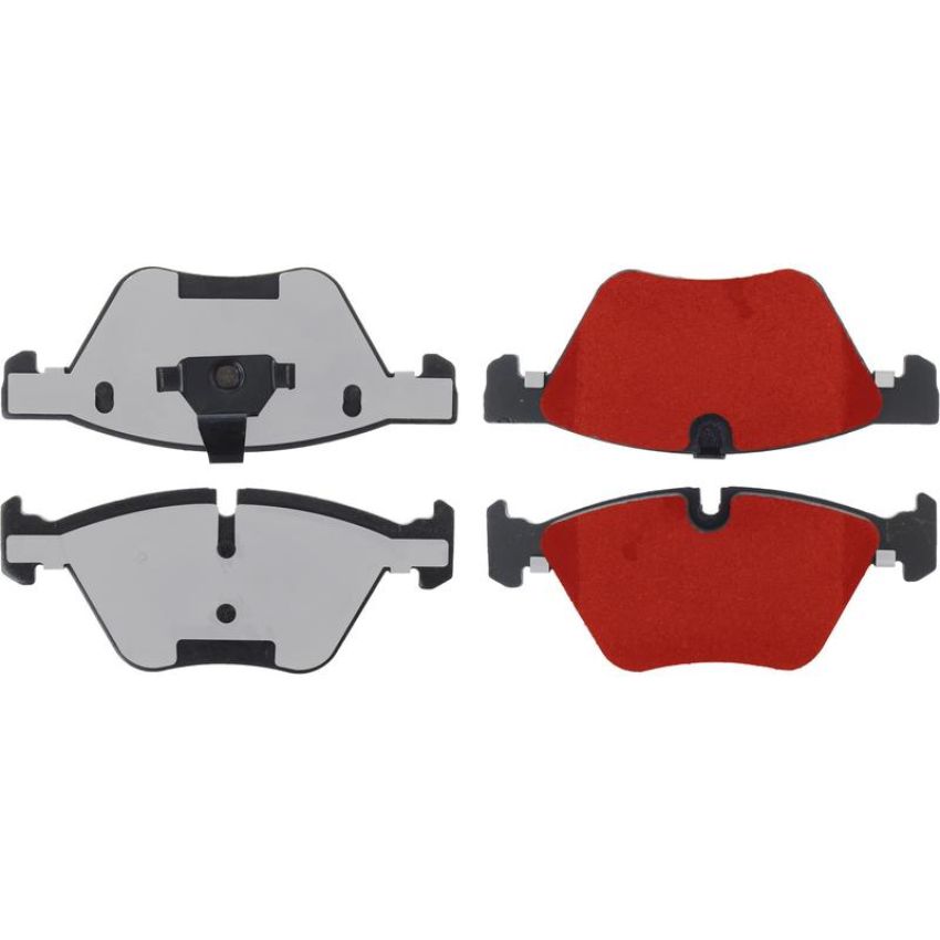 CENTRIC PARTS 500.10610 PQ PRO Disc Brake Pads with Hardware