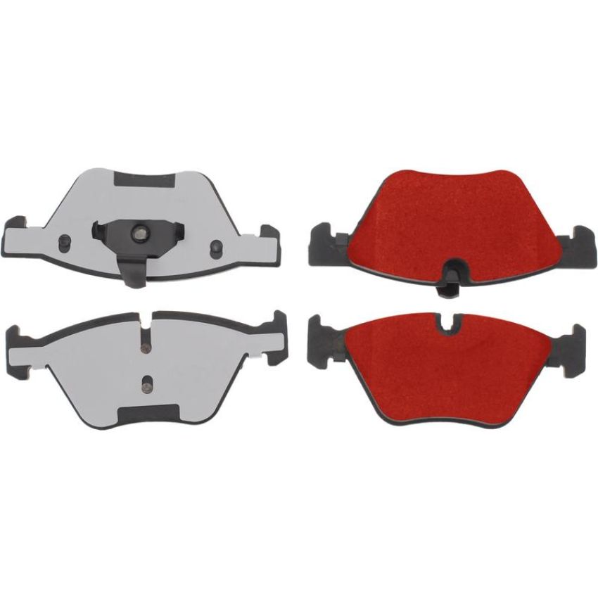 CENTRIC PARTS 500.10612 PQ PRO Disc Brake Pads with Hardware