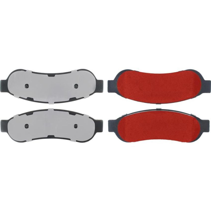 CENTRIC PARTS 500.10670 PQ PRO Disc Brake Pads with Hardware