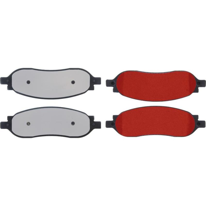 CENTRIC PARTS 500.10680 PQ PRO Disc Brake Pads with Hardware