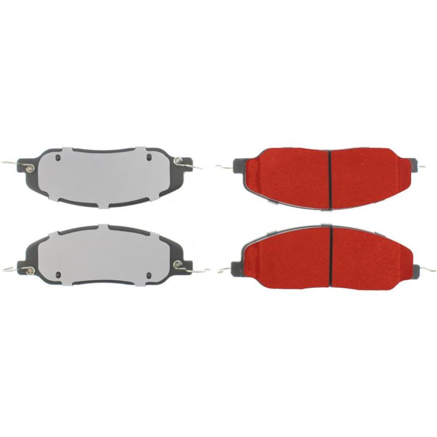 CENTRIC PARTS 500.10810 PQ PRO Disc Brake Pads with Hardware
