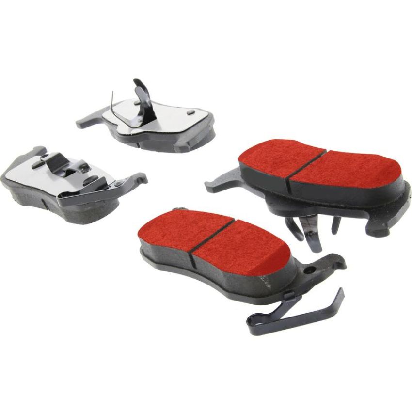 CENTRIC PARTS 500.10870 PQ PRO Disc Brake Pads with Hardware