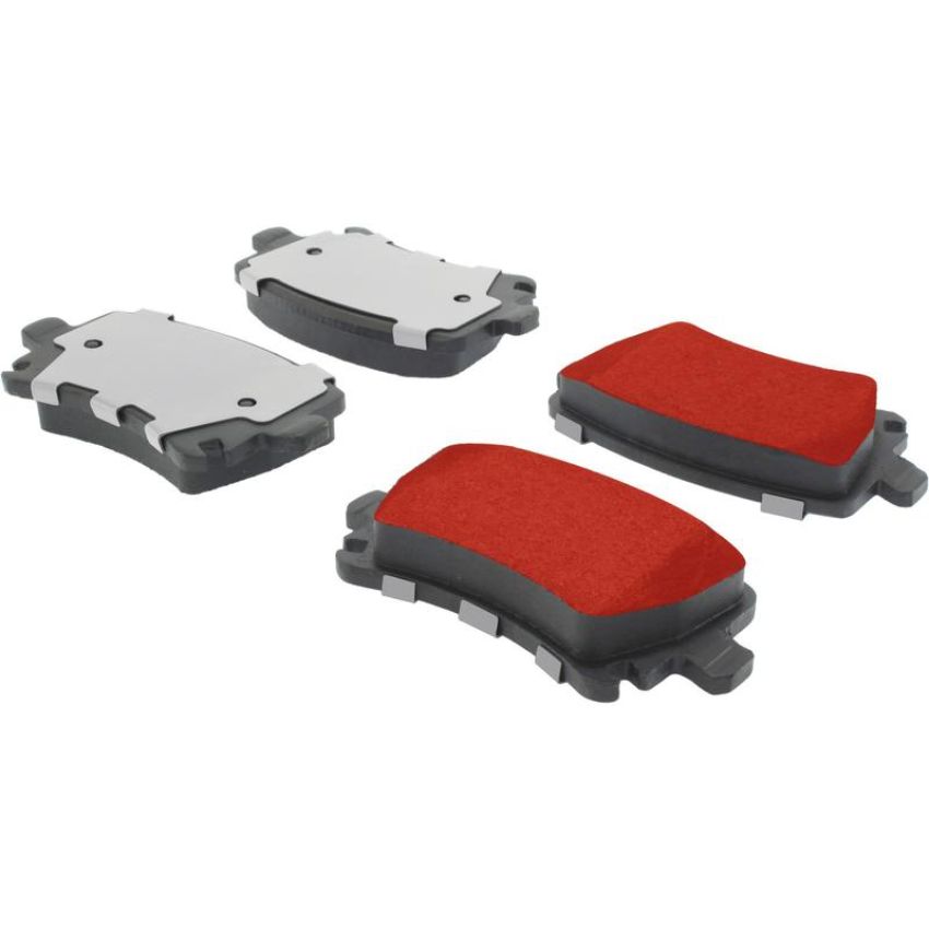 CENTRIC PARTS 500.11080 PQ PRO Disc Brake Pads with Hardware