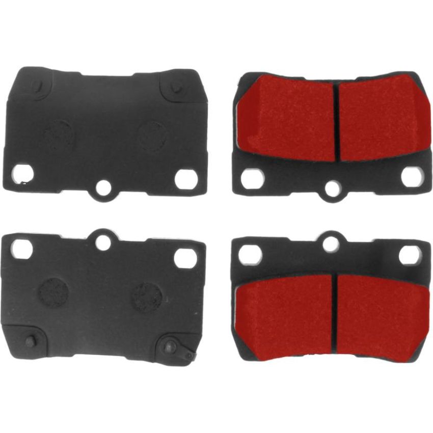 CENTRIC PARTS 500.11130 PQ PRO Disc Brake Pads with Hardware