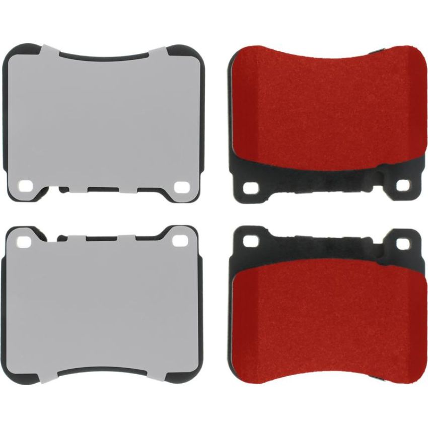 CENTRIC PARTS 500.11210 PQ PRO Disc Brake Pads with Hardware