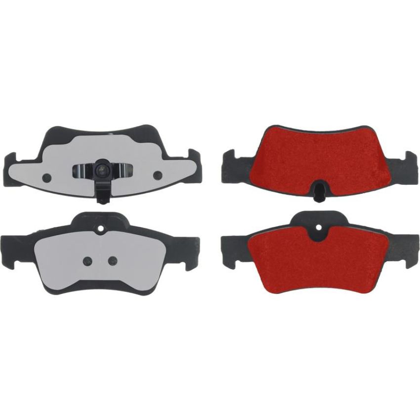 CENTRIC PARTS 500.11220 PQ PRO Disc Brake Pads with Hardware