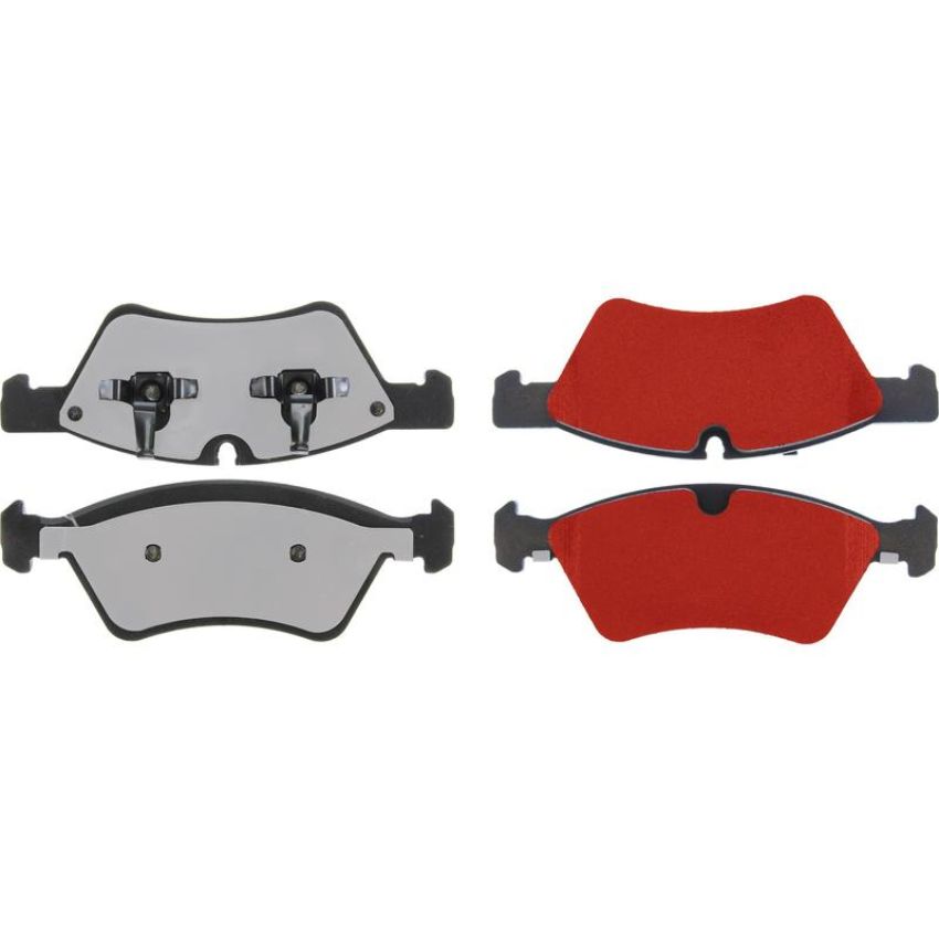 CENTRIC PARTS 500.11230 PQ PRO Disc Brake Pads with Hardware