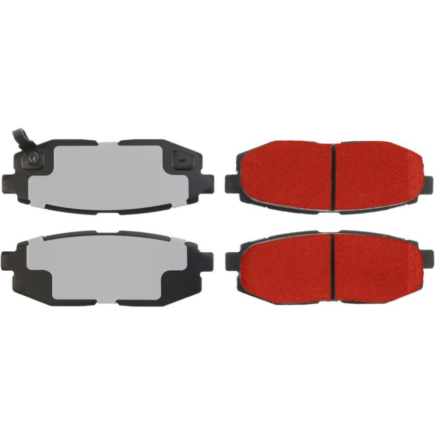 CENTRIC PARTS 500.11240 PQ PRO Disc Brake Pads with Hardware