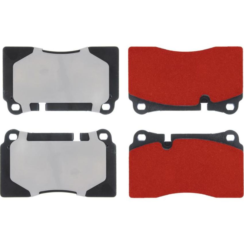 CENTRIC PARTS 500.11650 PQ PRO Disc Brake Pads with Hardware