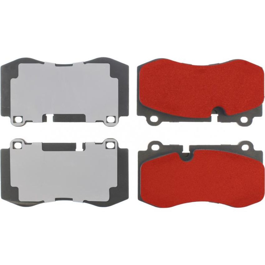 CENTRIC PARTS 500.12230 PQ PRO Disc Brake Pads with Hardware