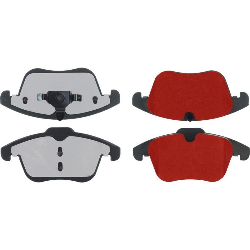 CENTRIC PARTS 500.12410 PQ PRO Disc Brake Pads with Hardware