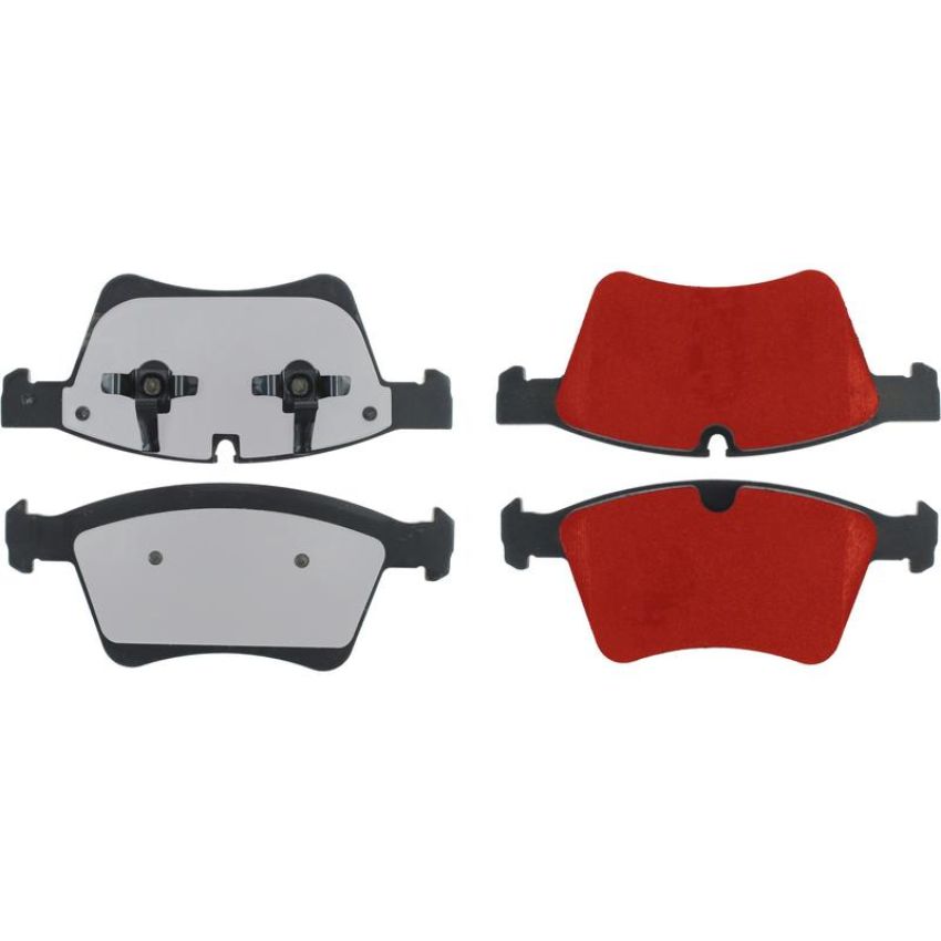 CENTRIC PARTS 500.12720 PQ PRO Disc Brake Pads with Hardware