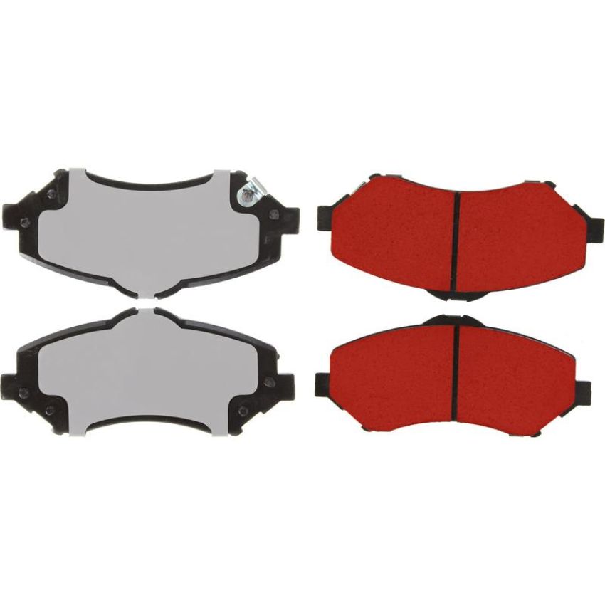 CENTRIC PARTS 500.12730 PQ PRO Disc Brake Pads with Hardware