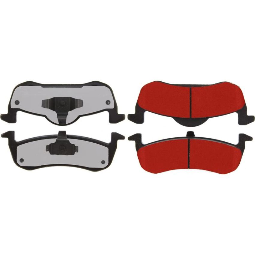 CENTRIC PARTS 500.12790 PQ PRO Disc Brake Pads with Hardware