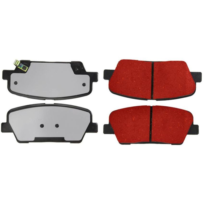 CENTRIC PARTS 500.12841 PQ PRO Disc Brake Pads with Hardware