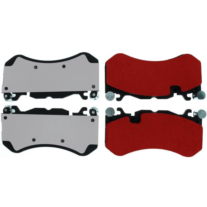 CENTRIC PARTS 500.12910 PQ PRO Disc Brake Pads with Hardware