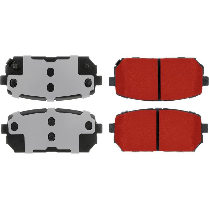 CENTRIC PARTS 500.12960 PQ PRO Disc Brake Pads with Hardware