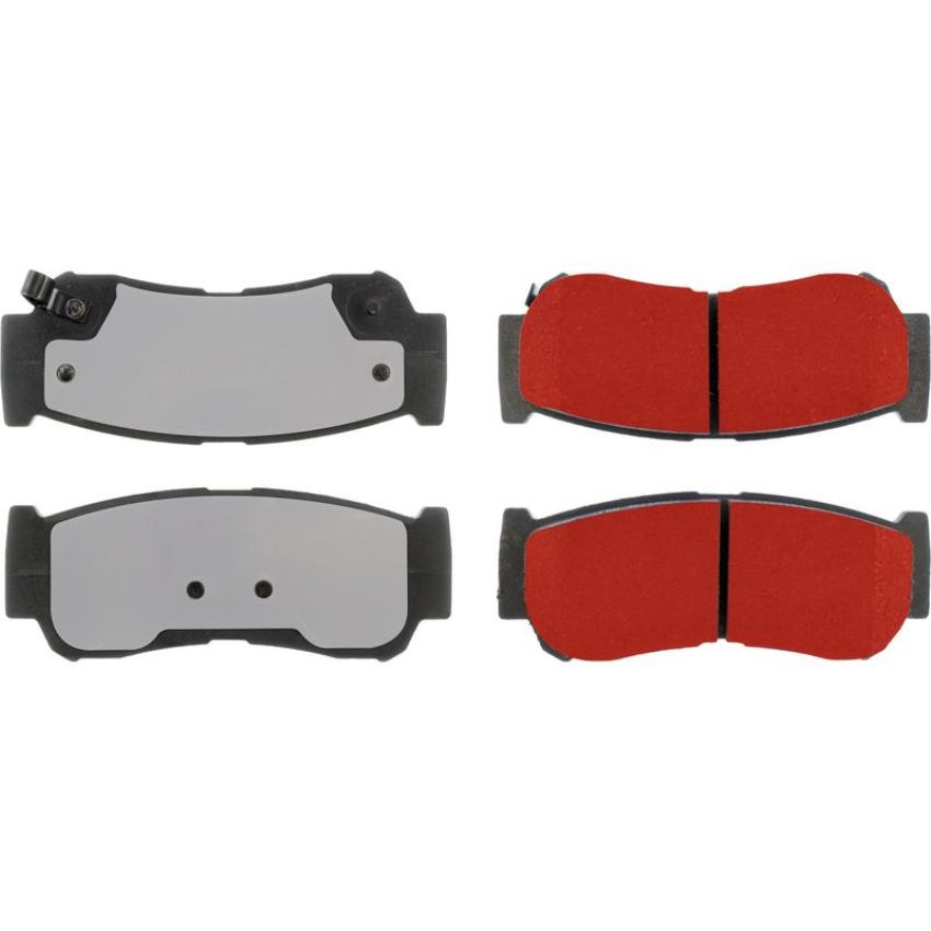 CENTRIC PARTS 500.12970 PQ PRO Disc Brake Pads with Hardware