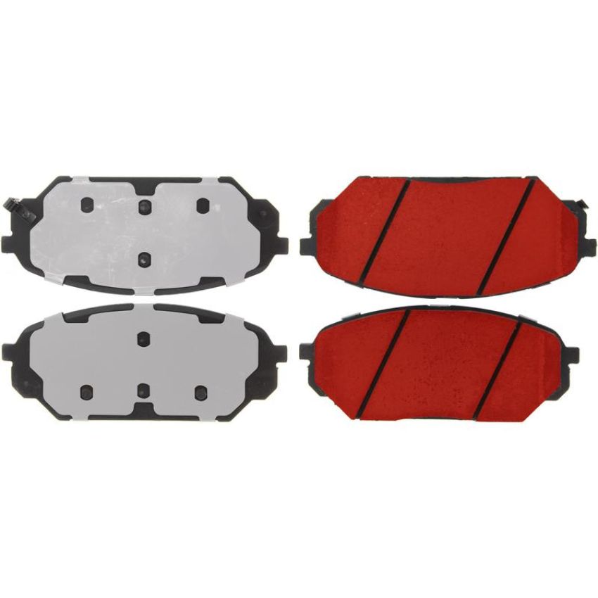 CENTRIC PARTS 500.13010 PQ PRO Disc Brake Pads with Hardware