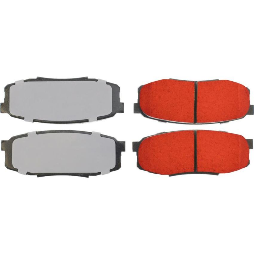 CENTRIC PARTS 500.13040 PQ PRO Disc Brake Pads with Hardware