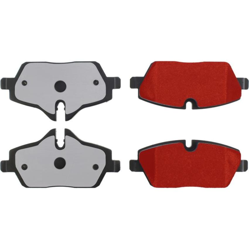 CENTRIC PARTS 500.13080 PQ PRO Disc Brake Pads with Hardware