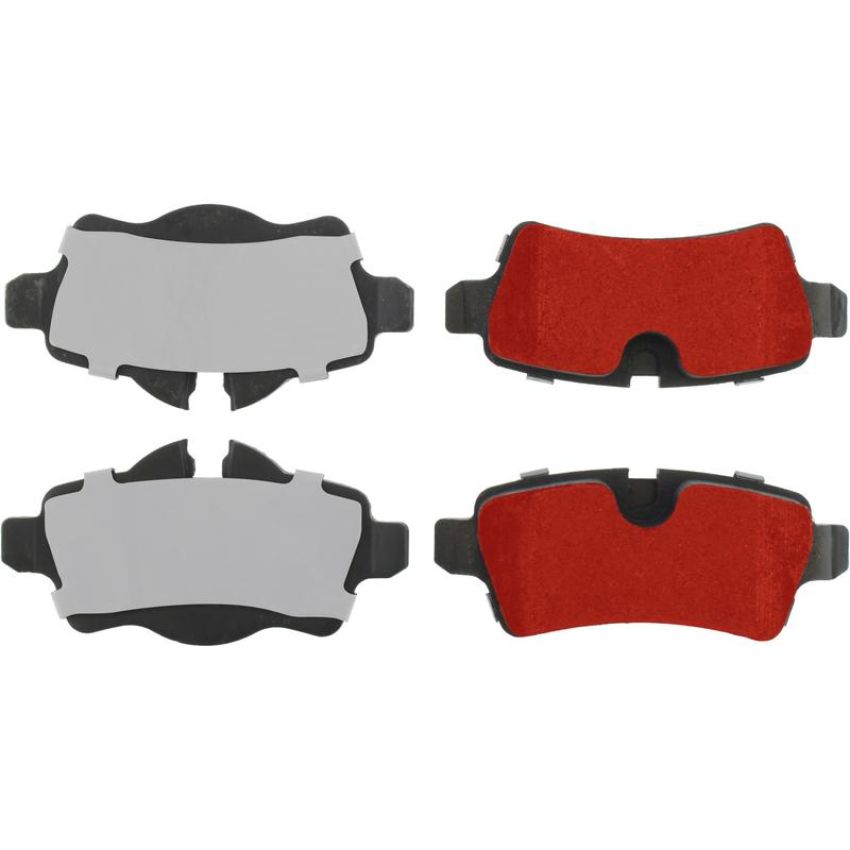 CENTRIC PARTS 500.13090 PQ PRO Disc Brake Pads with Hardware