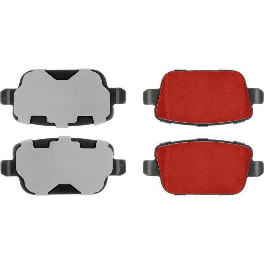 CENTRIC PARTS 500.13140 PQ PRO Disc Brake Pads with Hardware