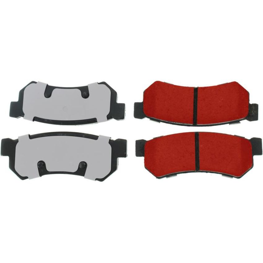 CENTRIC PARTS 500.13150 PQ PRO Disc Brake Pads with Hardware