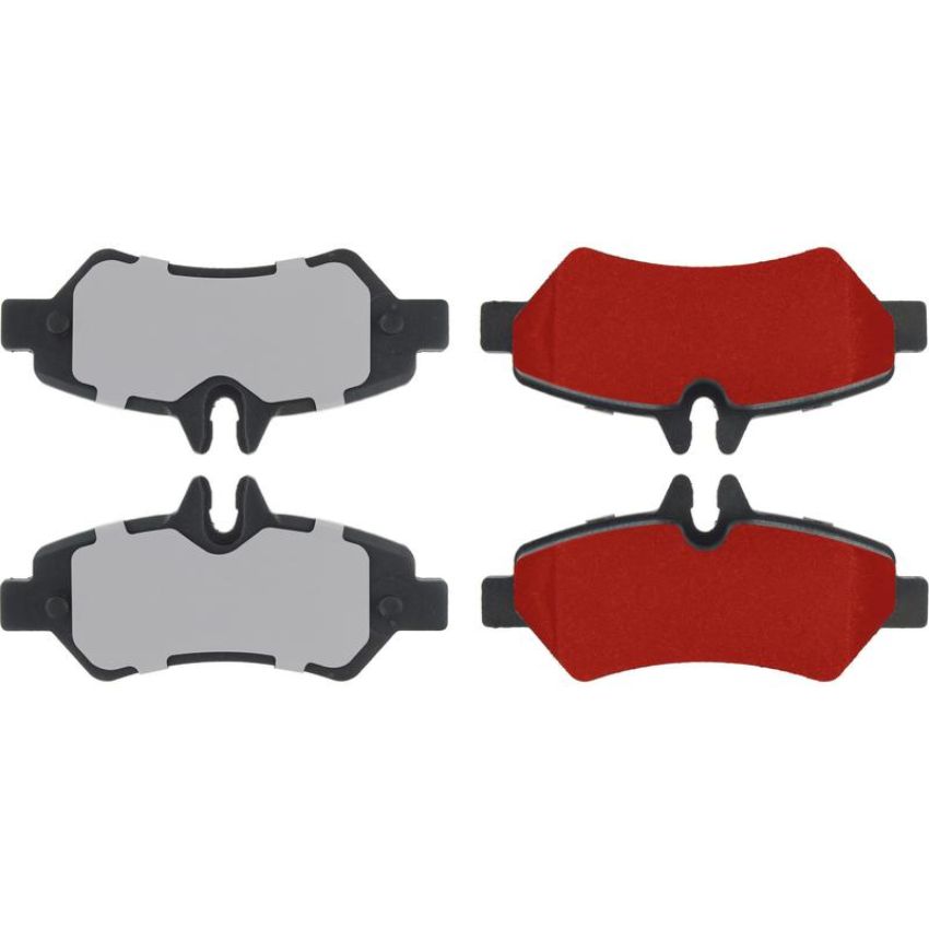 CENTRIC PARTS 500.13170 PQ PRO Disc Brake Pads with Hardware