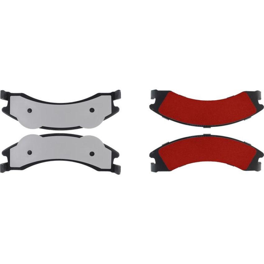 CENTRIC PARTS 500.13290 PQ PRO Disc Brake Pads with Hardware
