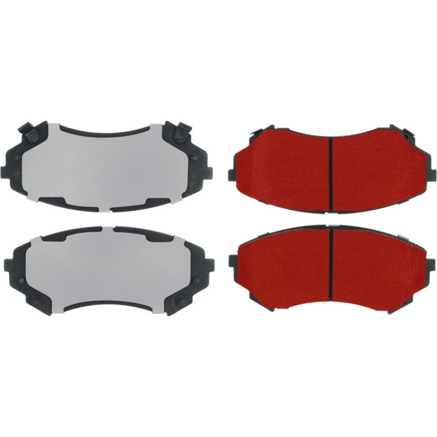 CENTRIC PARTS 500.13310 PQ PRO Disc Brake Pads with Hardware